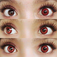 Coscon Crazy with Power - Electro Red (1 lens/pack)-Crazy Contacts-UNIQSO EU