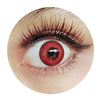 Coscon Crazy with Power - Electro Red (1 lens/pack)-Crazy Contacts-UNIQSO EU