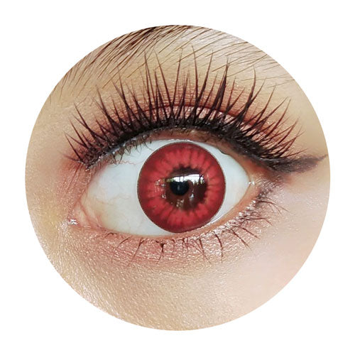 Coscon Crazy with Power - Electro Red (1 lens/pack)-Crazy Contacts-UNIQSO EU
