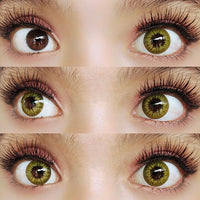 Coscon Crazy with Power - Electro Yellow (1 lens/pack)-Crazy Contacts-UNIQSO EU