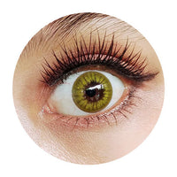 Coscon Crazy with Power - Electro Yellow (1 lens/pack)-Crazy Contacts-UNIQSO EU