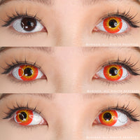 Coscon Crazy with Power - Inferno Crack (1 lens/pack)-Crazy Contacts-UNIQSO EU