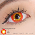 Coscon Crazy with Power - Inferno Crack (1 lens/pack)-Crazy Contacts-UNIQSO EU
