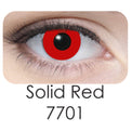Coscon Crazy with Power - Solid Red (1 lens/pack)-Crazy Contacts-UNIQSO EU
