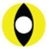 Coscon Crazy with Power - Yellow Cats Eye (1 lens/pack)-Crazy Contacts-UNIQSO EU