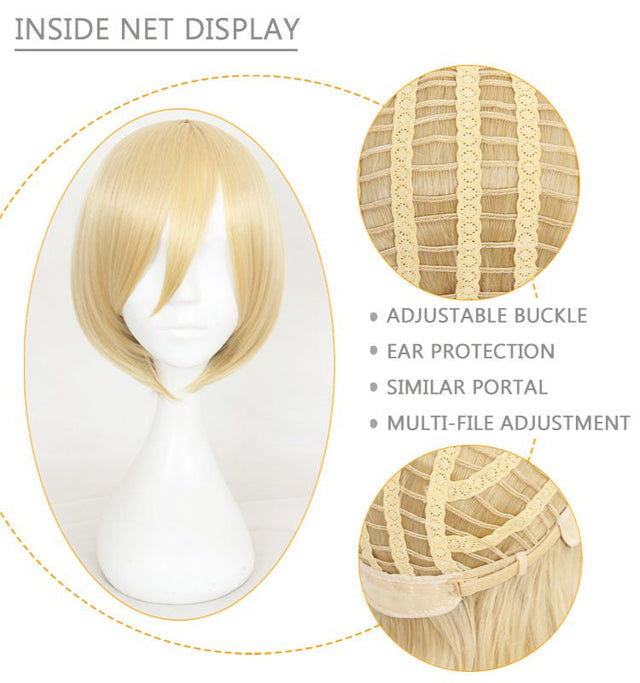 cosplay wig-YURI!!! on Ice: Yuri Plisetsky