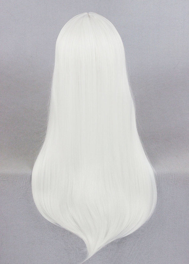 cosplay wig-Medium White wig