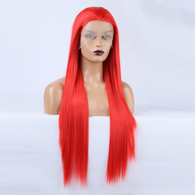 Crimson Blush Front Lace Wig-Lace Front Wig-UNIQSO EU