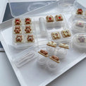Cute 3D Contact Lens Case Travel Kit (6 Pairs)-Lens Case-UNIQSO EU