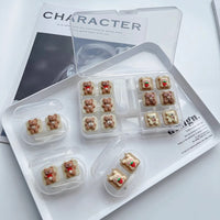 Cute 3D Contact Lens Case Travel Kit (6 Pairs)-Lens Case-UNIQSO EU