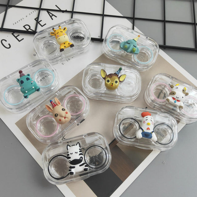 Cute Animal Leak Proof Lens Case-Lens Case-UNIQSO EU