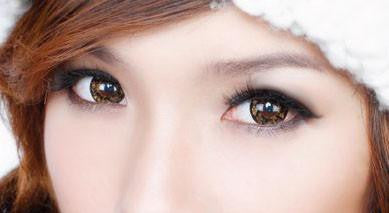 Western Eyes Diamond 2 Tones Brown (1 lens/pack)-Colored Contacts-UNIQSO