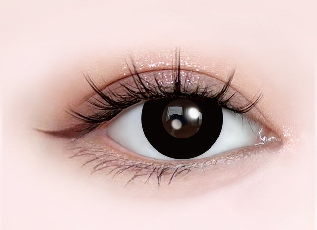 Sweety Crazy Solid Black II (1 lens/pack)-Crazy Contacts-UNIQSO EU