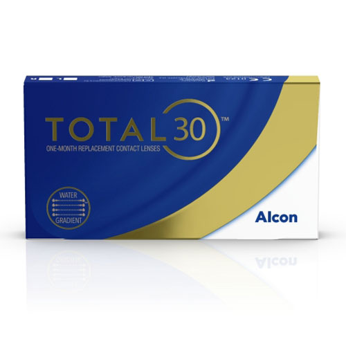 Dailies Total 30 (3 lenses/pack)-Clear Contacts-UNIQSO EU
