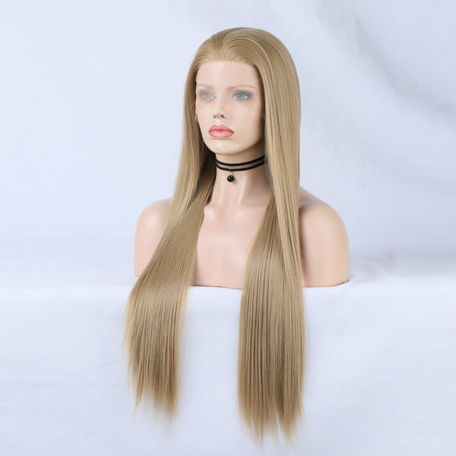 Dazzling August Linen Front Lace Wig-Lace Front Wig-UNIQSO EU