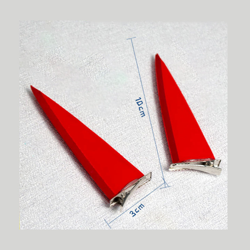 Demon Horn Hair Clip-Cosplay Accessories-UNIQSO EU