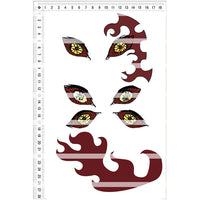 Demon Killer Tattoo Sticker Villain Moon-Cosplay Accessories-UNIQSO EU