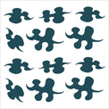 Demon Killer Tattoo Sticker Wind Sign-Cosplay Accessories-UNIQSO EU