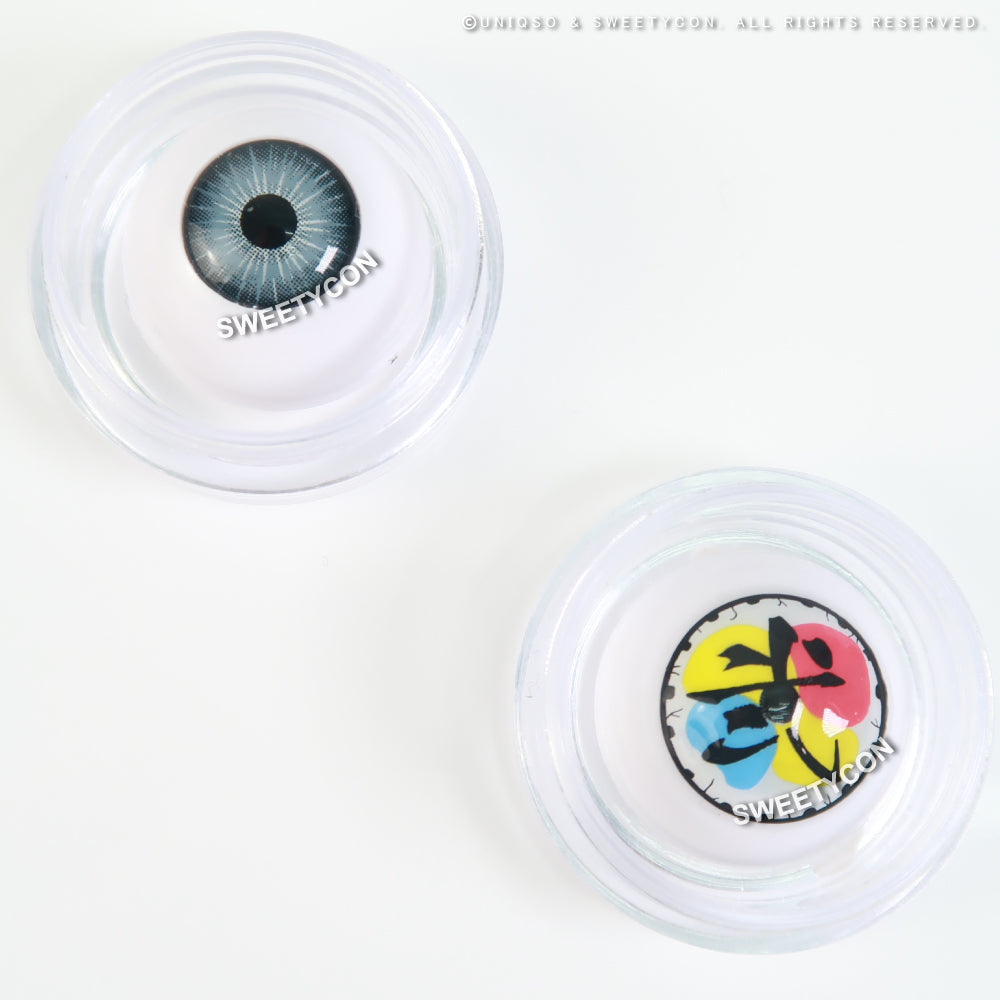 Demon Killer Villain Moon Style 2 V2 (Visible) (2 lenses/pack)-Colored Contacts-UNIQSO EU