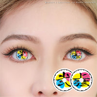 Demon Slayer Douma Eye Contacts V2 (Visible) (2 lenses/pack)-Colored Contacts-UNIQSO EU