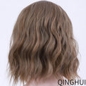 Pink Palette Short Curly Euro-American Hair Wig-Daily Wig-UNIQSO