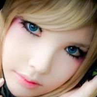 Coscon Crazy with Power - Electro Blue (1 lens/pack)-Crazy Contacts-UNIQSO