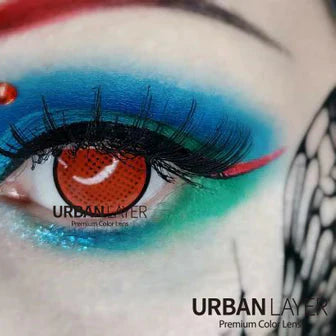 Sweety Crazy Red Screen/ Mesh II (1 lens/pack)-Crazy Contacts-UNIQSO EU