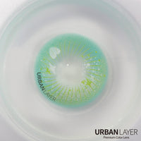 Sweety Crazy Candy Pop Green (1 lens/pack)-Colored Contacts-UNIQSO