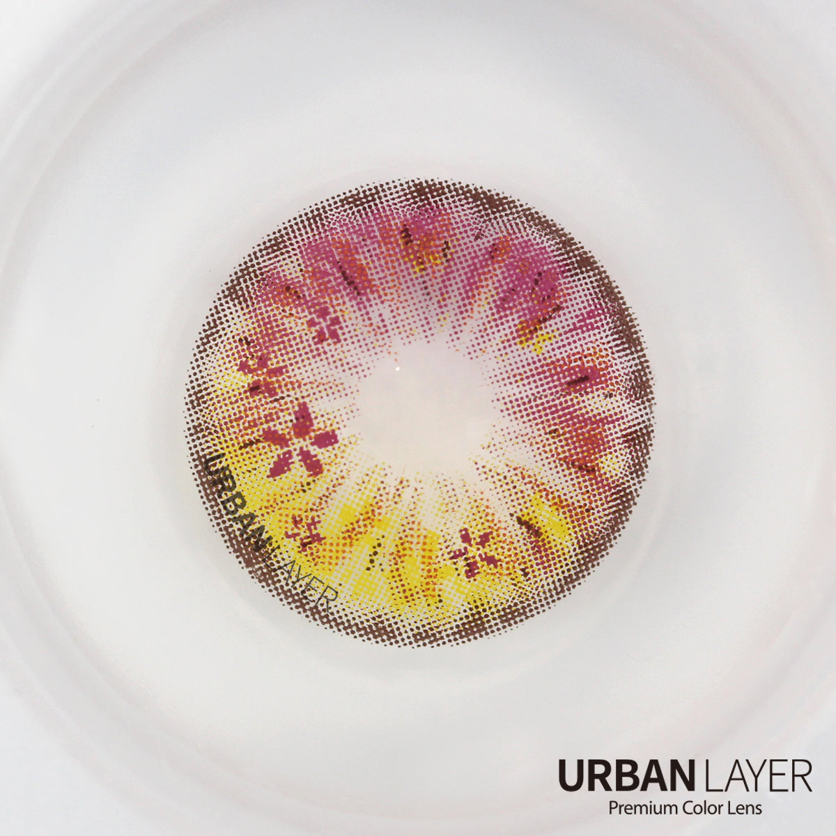 Sweety Anime Flower Pink (1 lens/pack)-Colored Contacts-UNIQSO