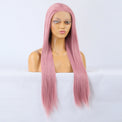 Rosy Berry Long Straight Lace Front Wig-Lace Front Wig-UNIQSO