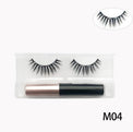 Natural Long Faux Mink Magnetic Eyelashes With Eyeliner-Magnetic Eyelash-UNIQSO