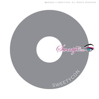 Sweety Mini Sclera Gray (1 lens/pack)-Mini Sclera Contacts-UNIQSO