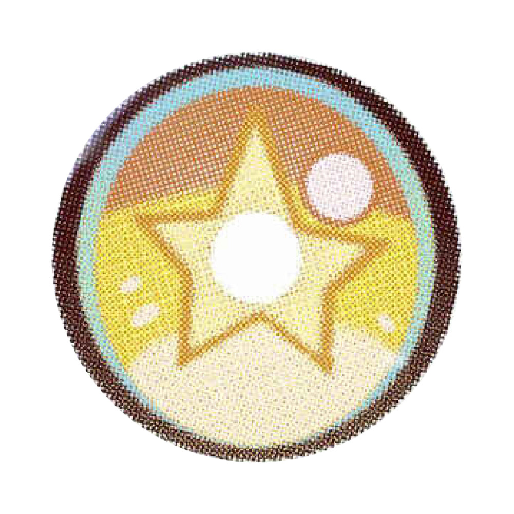 Sweety x Eyesinger Golden Starburst (2 lenses/pack)-Colored Contacts-UNIQSO EU