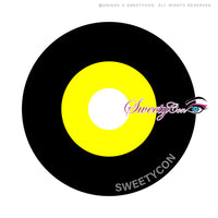 Sweety Mini Sclera Yellow Ghoul (1 lens/pack)-Mini Sclera Contacts-UNIQSO