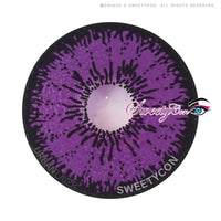Sweety Mini Sclera Tokyo N Violet(1 lens/pack)-Mini Sclera Contacts-UNIQSO