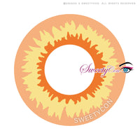 Sweety Crazy Sunrise (1 lens/pack)-Crazy Contacts-UNIQSO