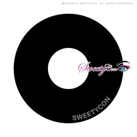 Sweety Mini Sclera Lens Black Titan (1 lens/pack)-Mini Sclera Contacts-UNIQSO
