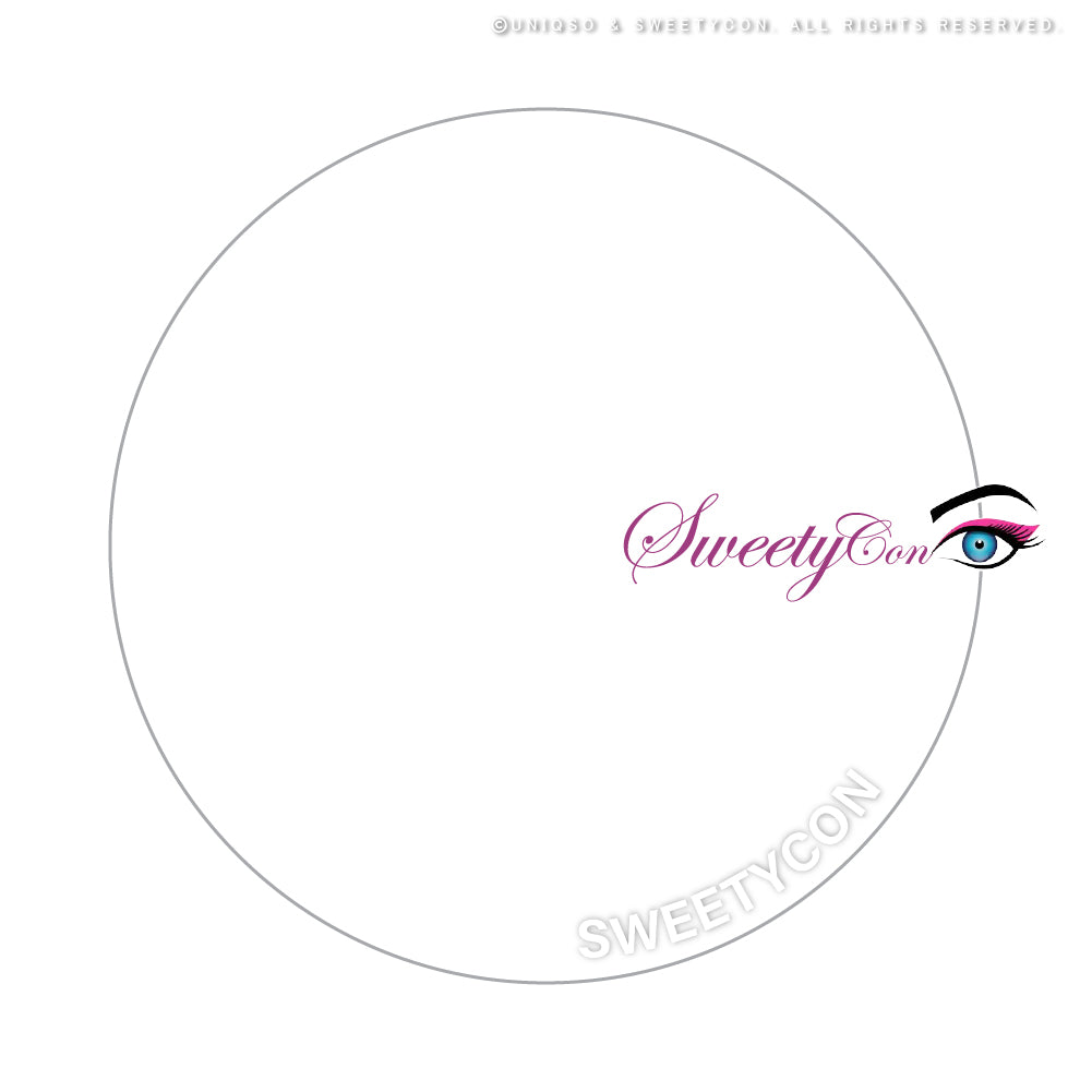 Sweety Mini Sclera Blind White (1 lens/pack)-Mini Sclera Contacts-UNIQSO EU
