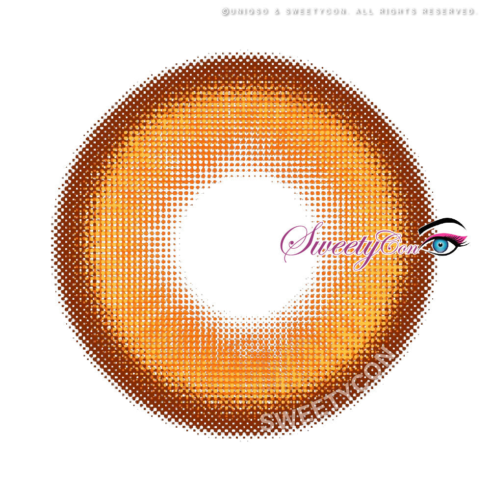 Sweety Halo Choco (1 lens/pack)-Colored Contacts-UNIQSO