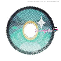 Sweety x Eyesinger Aqua Gemstone (2 lenses/pack)-Colored Contacts-UNIQSO EU