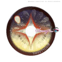 Sweety x Eyesinger Amber Star Crest (2 lenses/pack)-Colored Contacts-UNIQSO EU