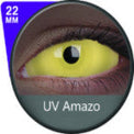 Flash UV Yellow Sclera lens Amazo (2 lenses/pack)-Sclera UV Contacts-UNIQSO EU