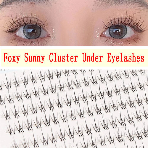 Foxy Sunny Cluster Natural Eyelashes-Fake Eyelash-UNIQSO EU