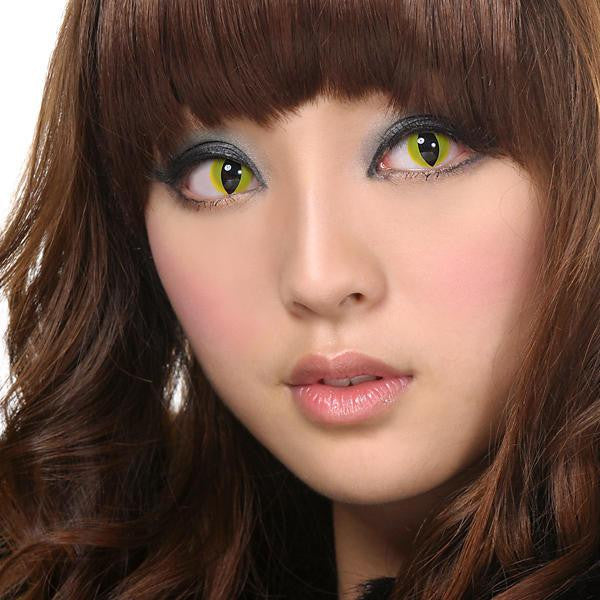 Western Eyes Crazy Cat Women (1 lens/pack)-Crazy Contacts-UNIQSO