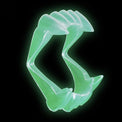 Glow in The Dark Transparent Dracula Teeth/ Fangs-Cosplay Accessories-UNIQSO EU