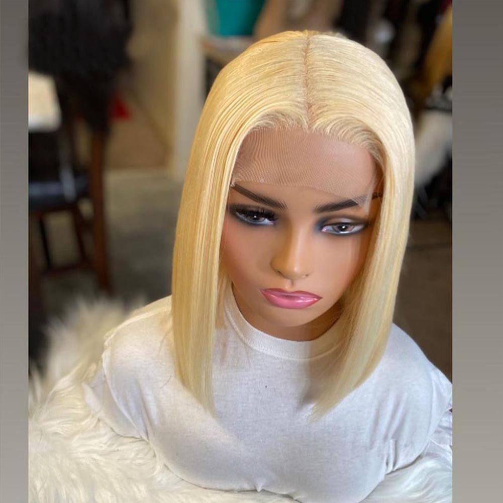 Golden Honey Front Lace Wig-Lace Front Wig-UNIQSO EU