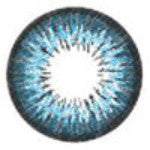 ICK Garnet Blue (1 lens/pack)-Colored Contacts-UNIQSO