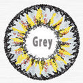 ICK Gaudy Grey (1 lens/pack)-Colored Contacts-UNIQSO EU