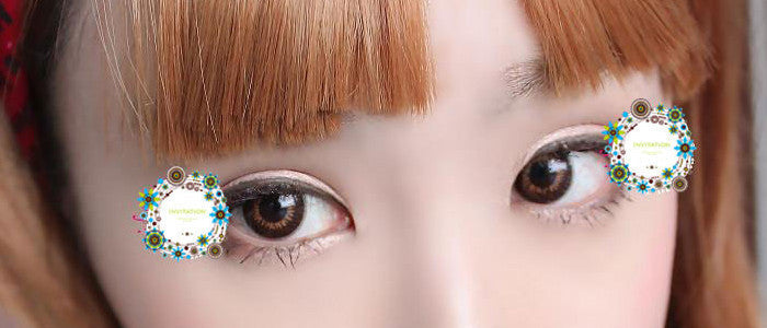 ICK Shower Brown (1 lens/pack)-Colored Contacts-UNIQSO EU