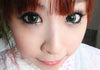 Western Eyes Hanabi Green (1 lens/pack)-Colored Contacts-UNIQSO
